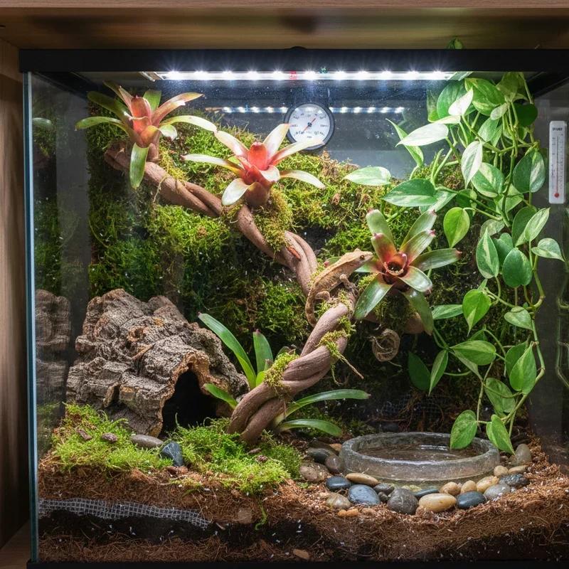 Plantas nativas y animales exóticos