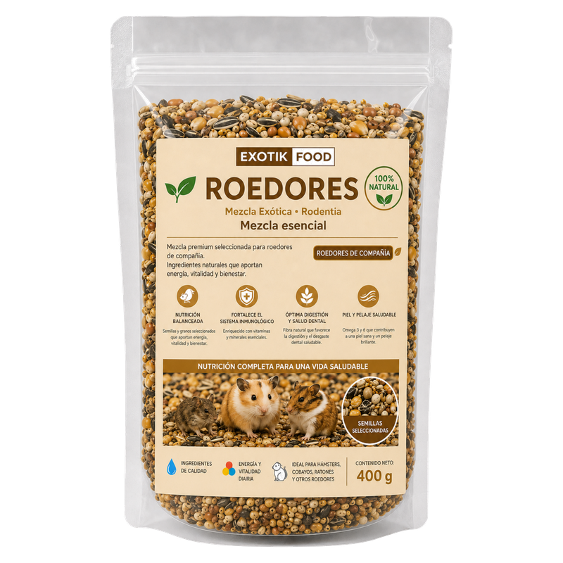 Alimento Roedores Bolsa