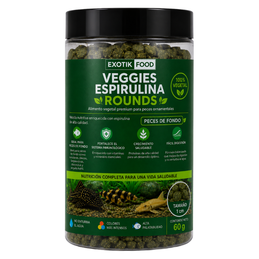 Veggies Espirulina Rounds